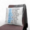 Pray Like Nehemiah Obey Like Daniel Christian Pillow, Jesus Pillows