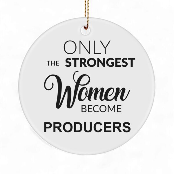 producer-christmas-ornament-strong-women-tv-producer-gift-1_z77wbk Producer Christmas Ornament - Strong Women TV Producer Gift