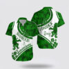 Shamrocks & Shenanigans Hawaiian Shirt for St. Patrick's Day Celebrations