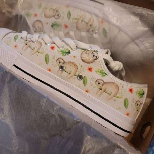 sloth-lover-low-top-style-shoes-3_fbgqnq Sloth Lover Low Top Style Shoes