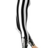 stylish-black-white-stripe-printed-leggings-for-women-trendy-fashion-essentials-5_ih2b6x Stylish Black & White Stripe Printed Leggings for Women - Trendy Fashion Essentials