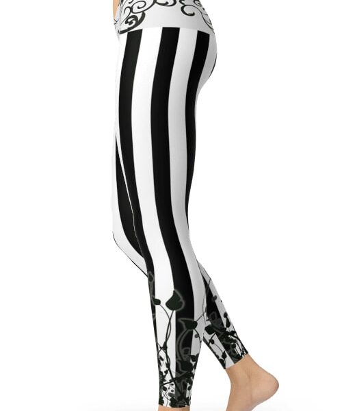 stylish-black-white-stripe-printed-leggings-for-women-trendy-fashion-essentials_wx3oei Stylish Black & White Stripe Printed Leggings for Women - Trendy Fashion Essentials