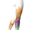 Stylish White Mandala Printed Leggings for Comfortable and Trendy Fit