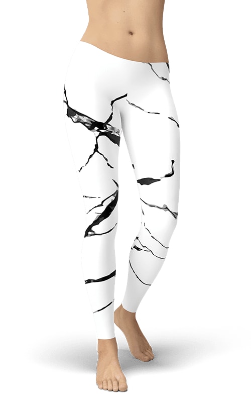 stylish-white-marble-printed-leggings-for-women-trendy-fitness-casual-wear-2_cakook Stylish White Marble Printed Leggings for Women Trendy Fitness & Casual Wear