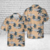 US Air Force Chief Enlisted Hawaiian Aloha Shirt - Bold Print Design