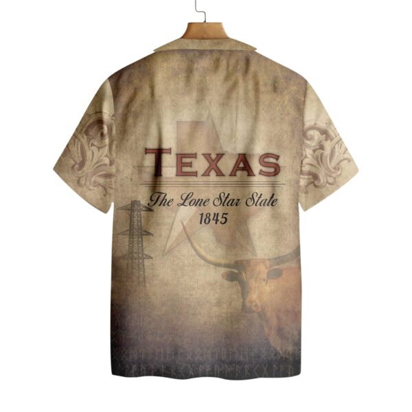 vintage-texas-longhorn-hawaiian-shirt-for-men-proud-lone-star-state-design-1_rrd1tm Vintage Texas Longhorn Hawaiian Shirt for Men - Proud Lone Star State Design