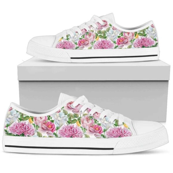 watercolor-floral-women-s-low-top-shoes-style_si7z1b Watercolor Floral Women's Low Top Shoes Style