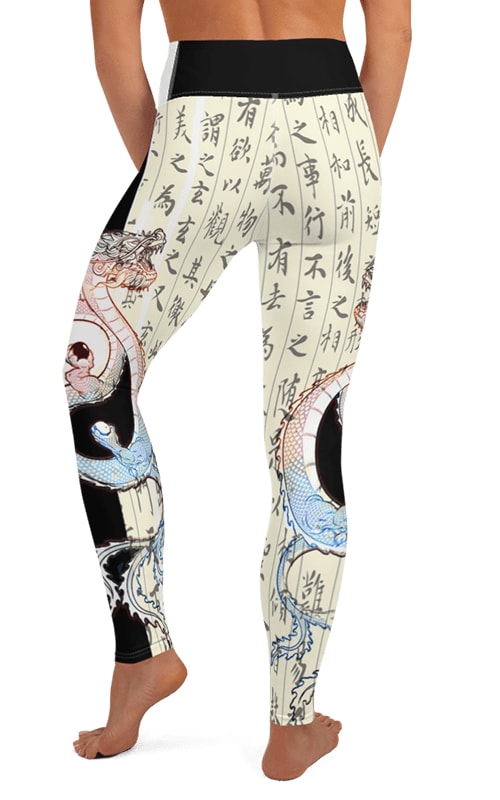 yin-yang-dragon-print-leggings-with-pocket-stylish-comfortable-activewear-4_qadv1m Yin Yang Dragon Print Leggings with Pocket - Stylish & Comfortable Activewear