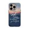 If God Brings You To It He Will Bring You Through It Phone Case, Christian Phone Cases