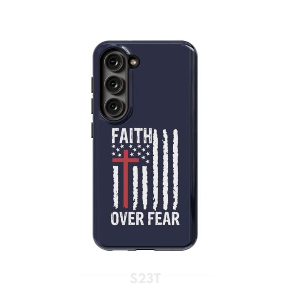 Patriotic Christian Phone Cases Faith Over Fear American Flag Phone Case